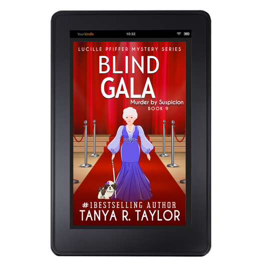 (Ebook) BLIND GALA: MURDER BY SUSPICION (The Lucille Pfiffer Mystery Series) Book 9