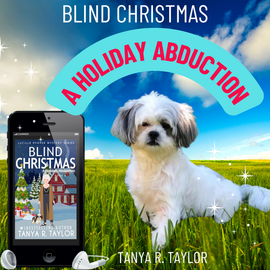 (AUDIOBOOK) BLIND CHRISTMAS: A HOLIDAY ABDUCTION (The Lucille Pfiffer Mystery Series) Book 8