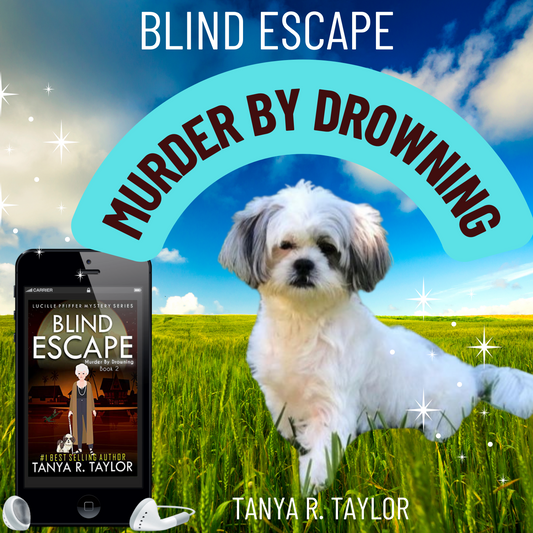 (AUDIOBOOK) BLIND ESCAPE: MURDER BY DROWNING (The Lucille Pfiffer Mystery Series) Book 2