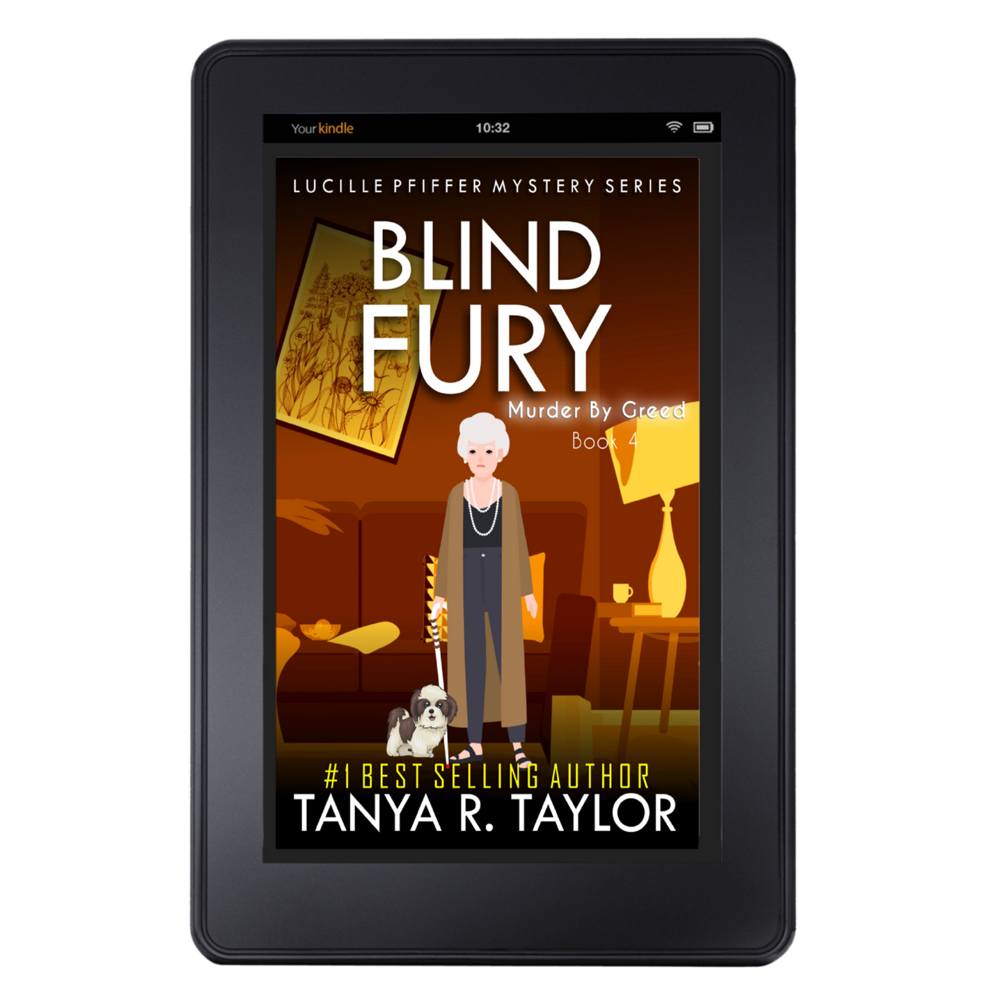 (Ebook) BLIND FURY: MURDER BY GREED (Lucille Pfiffer Mystery Series) Book 4