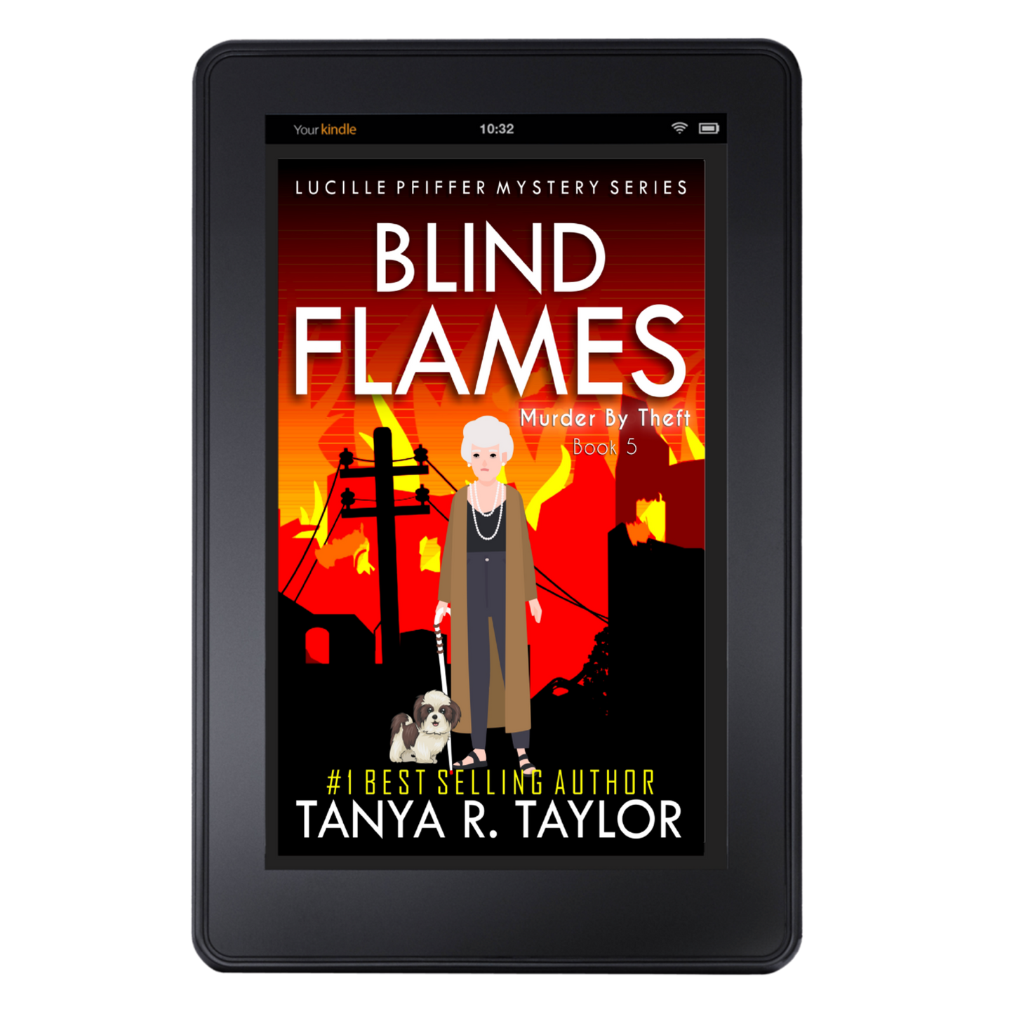 (Ebook) BLIND FLAMES (The Lucille Pfiffer Mystery Series) Book 5