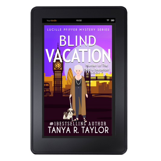 (Ebook) BLIND VACATION: MURDER AT THE BED & BREAKFAST (Lucille Pfiffer Mystery Series) Book 7